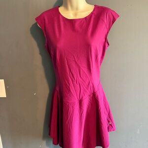 LULULEMON - Womens Everlux Mesh-Back Tennis Dress Magenta Purple